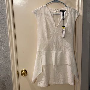 BCBGMaxazria white dress size 0 (still has tags)